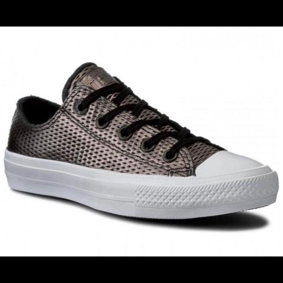 RARE Converse CTAS Chuck Taylor II OX Metallic 👟 - Picture 2 of 8